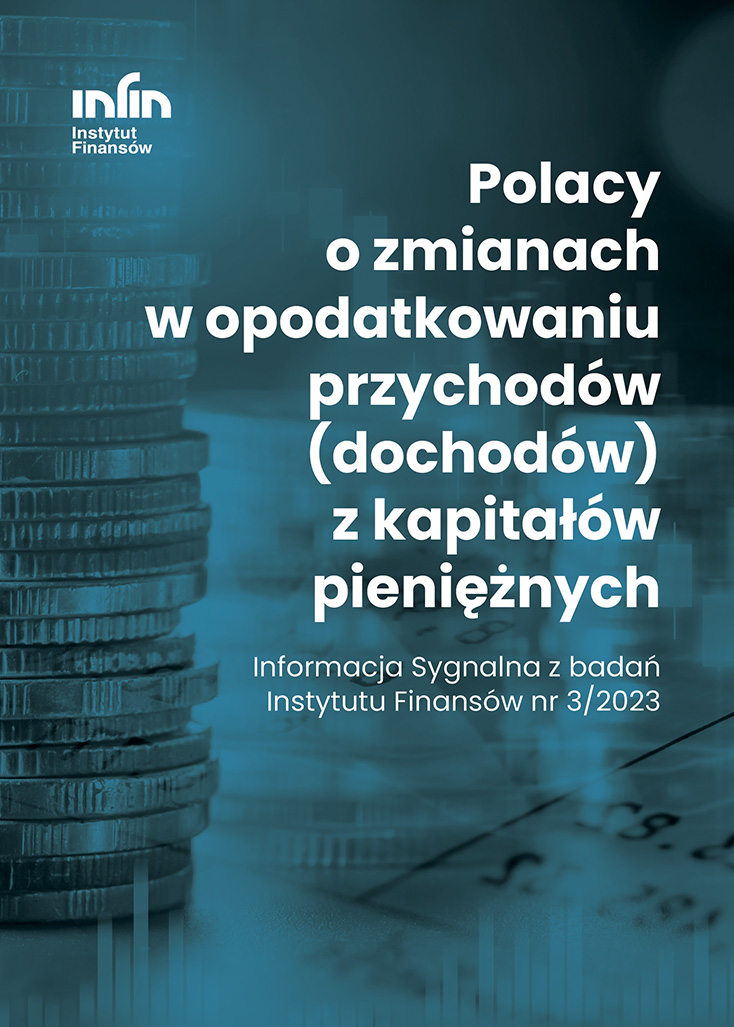 IS 3 Polacy o zmianach w opodatkowaniu przychodów okładka